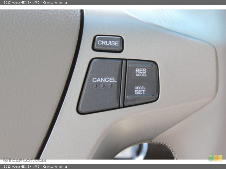 Graystone Interior Controls for the 2013 Acura MDX SH-AWD #72355467