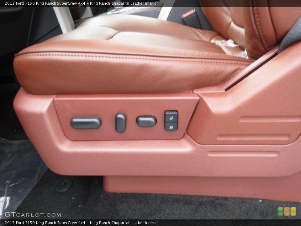 King Ranch Chaparral Leather Interior Controls for the 2013 Ford F150 King Ranch SuperCrew 4x4 #72355491