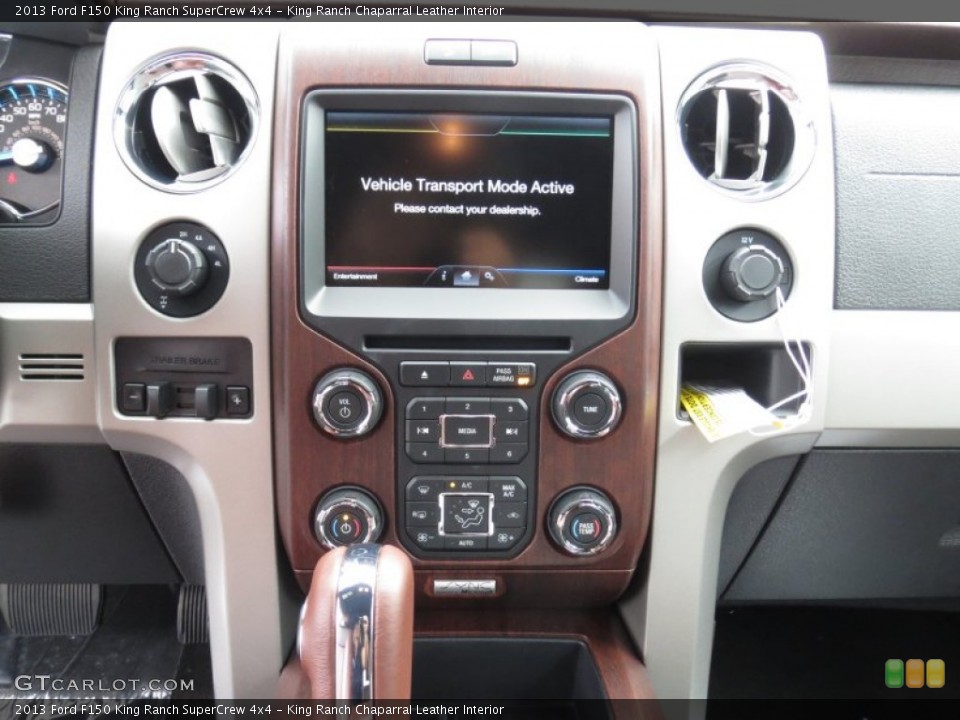 King Ranch Chaparral Leather Interior Controls for the 2013 Ford F150 King Ranch SuperCrew 4x4 #72355566