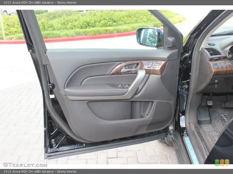 Ebony Interior Door Panel for the 2013 Acura MDX SH-AWD Advance #72355829