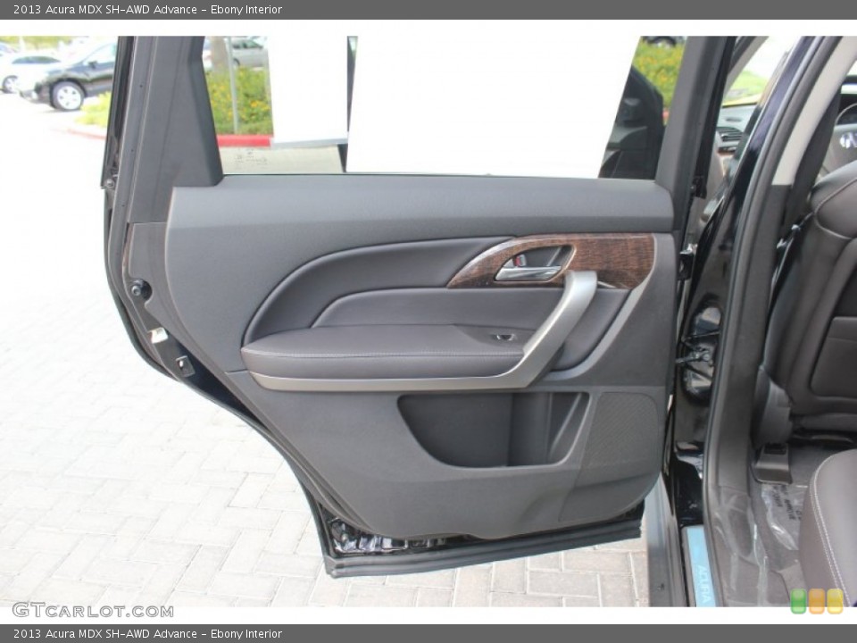Ebony Interior Door Panel for the 2013 Acura MDX SH-AWD Advance #72355896