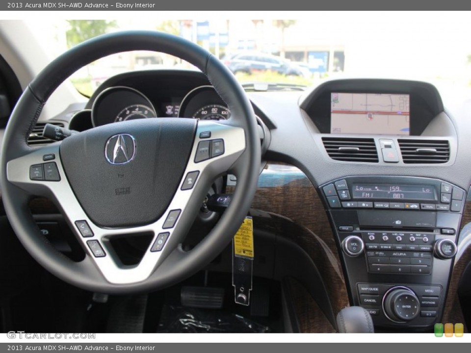 Ebony Interior Dashboard for the 2013 Acura MDX SH-AWD Advance #72356052
