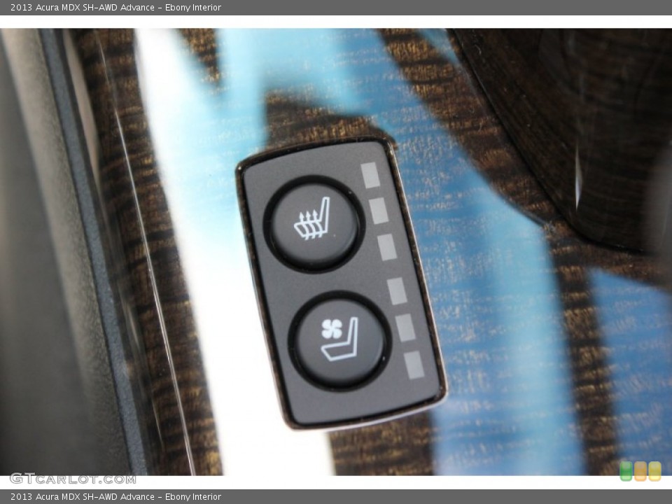 Ebony Interior Controls for the 2013 Acura MDX SH-AWD Advance #72356161