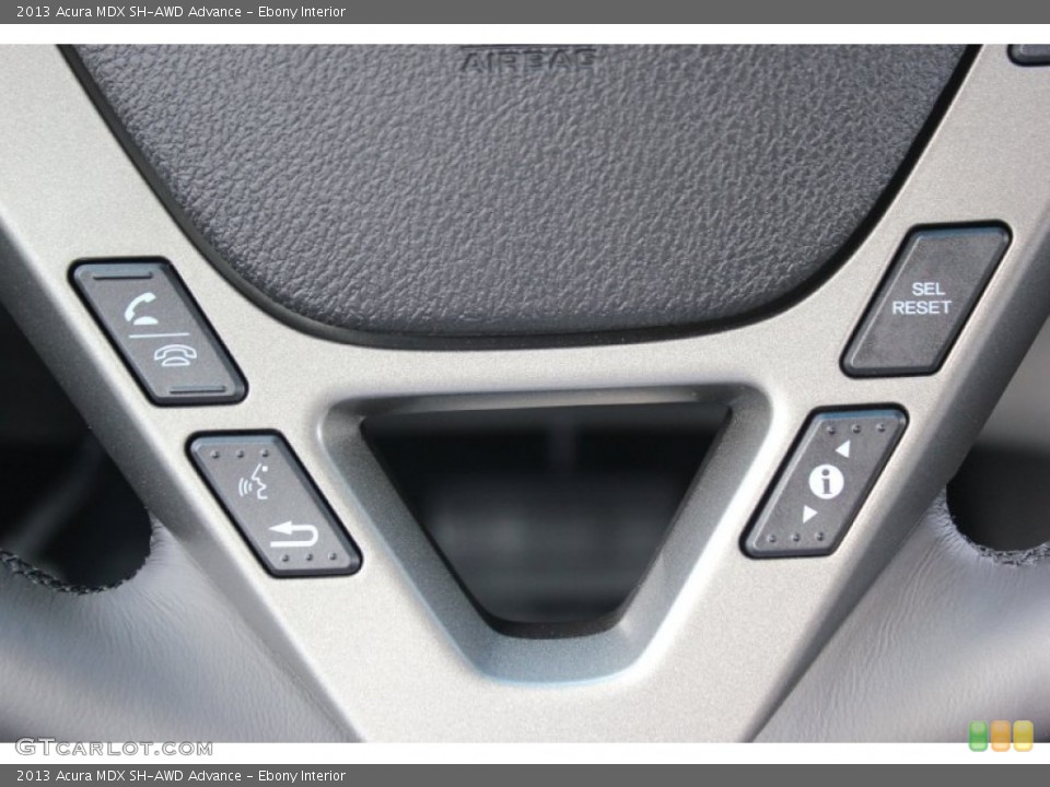 Ebony Interior Controls for the 2013 Acura MDX SH-AWD Advance #72356238