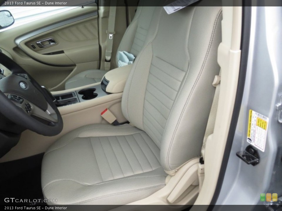 Dune Interior Front Seat for the 2013 Ford Taurus SE #72356256
