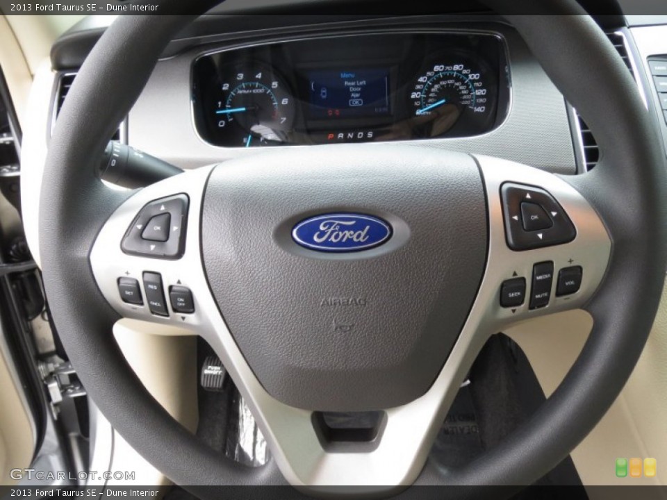 Dune Interior Steering Wheel for the 2013 Ford Taurus SE #72356424