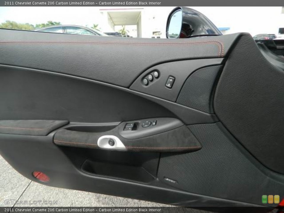 Carbon Limited Edition Black Interior Door Panel for the 2011 Chevrolet Corvette Z06 Carbon Limited Edition #72360862
