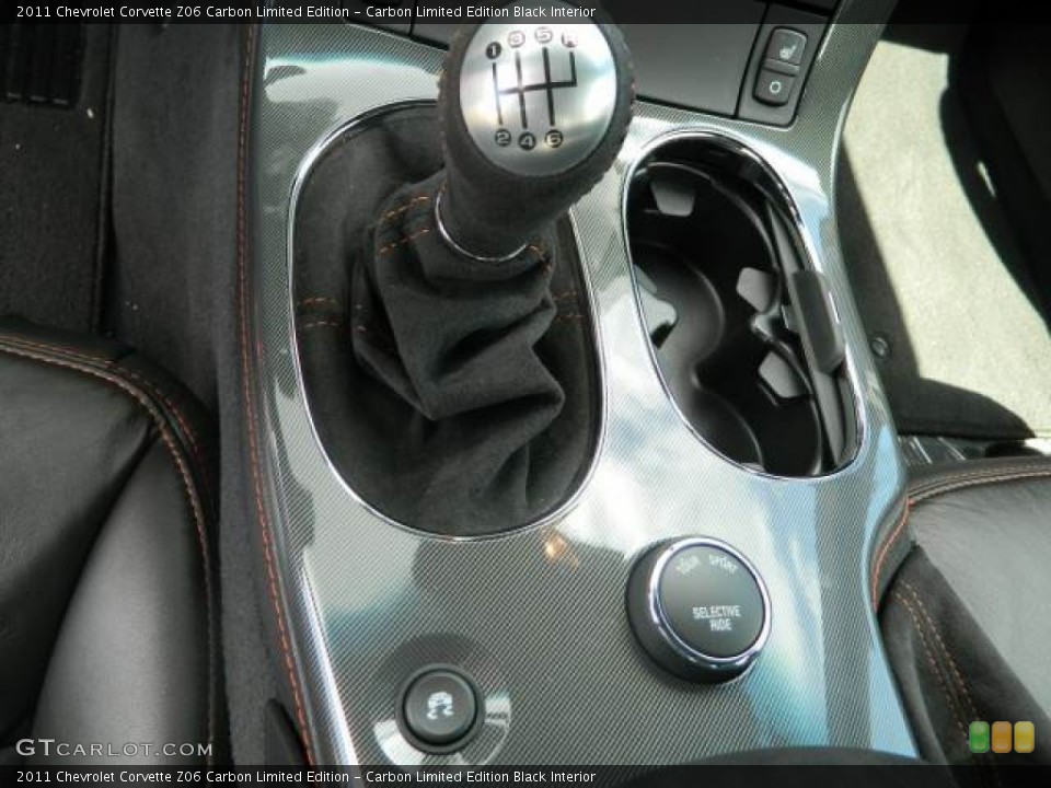 Carbon Limited Edition Black Interior Transmission for the 2011 Chevrolet Corvette Z06 Carbon Limited Edition #72360905