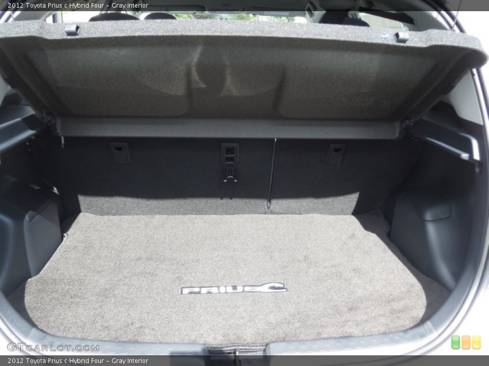 Gray Interior Trunk for the 2012 Toyota Prius c Hybrid Four #72365370