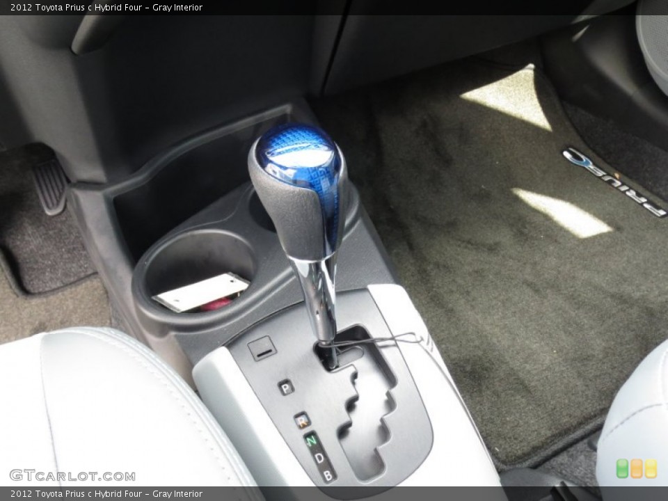 Gray Interior Transmission for the 2012 Toyota Prius c Hybrid Four #72365589