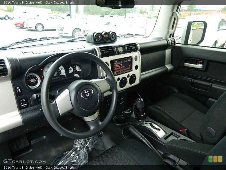 Dark Charcoal Interior Prime Interior for the 2010 Toyota FJ Cruiser 4WD #72367749