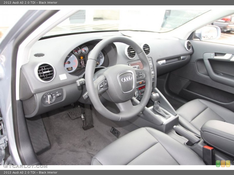 Black Interior Prime Interior for the 2013 Audi A3 2.0 TDI #72367863