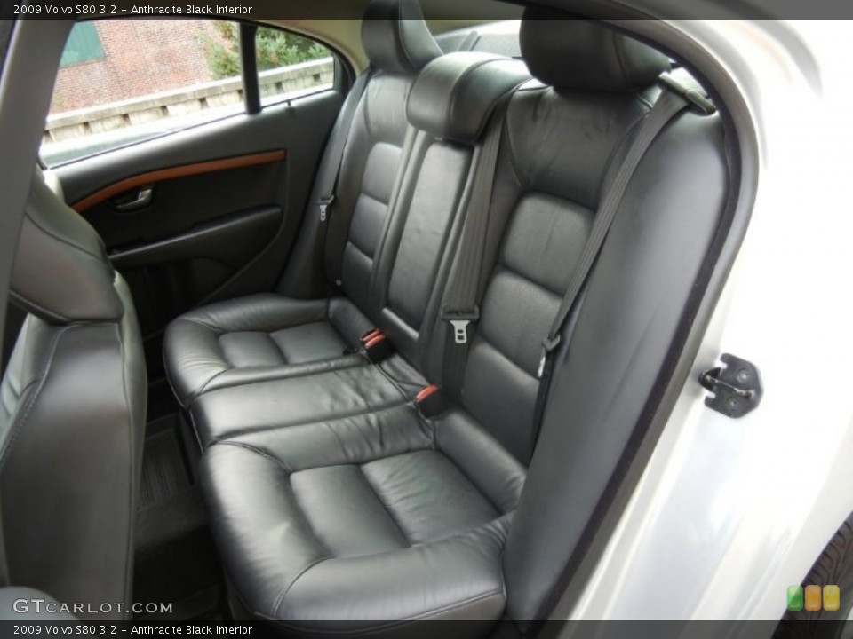 Anthracite Black Interior Rear Seat for the 2009 Volvo S80 3.2 #72372141