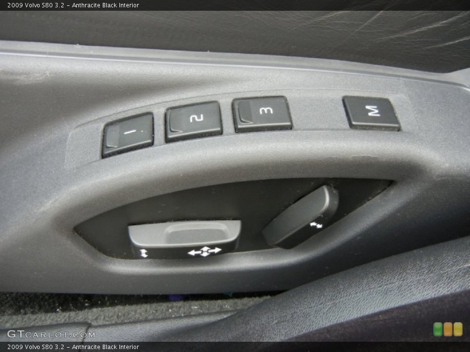 Anthracite Black Interior Controls for the 2009 Volvo S80 3.2 #72373503