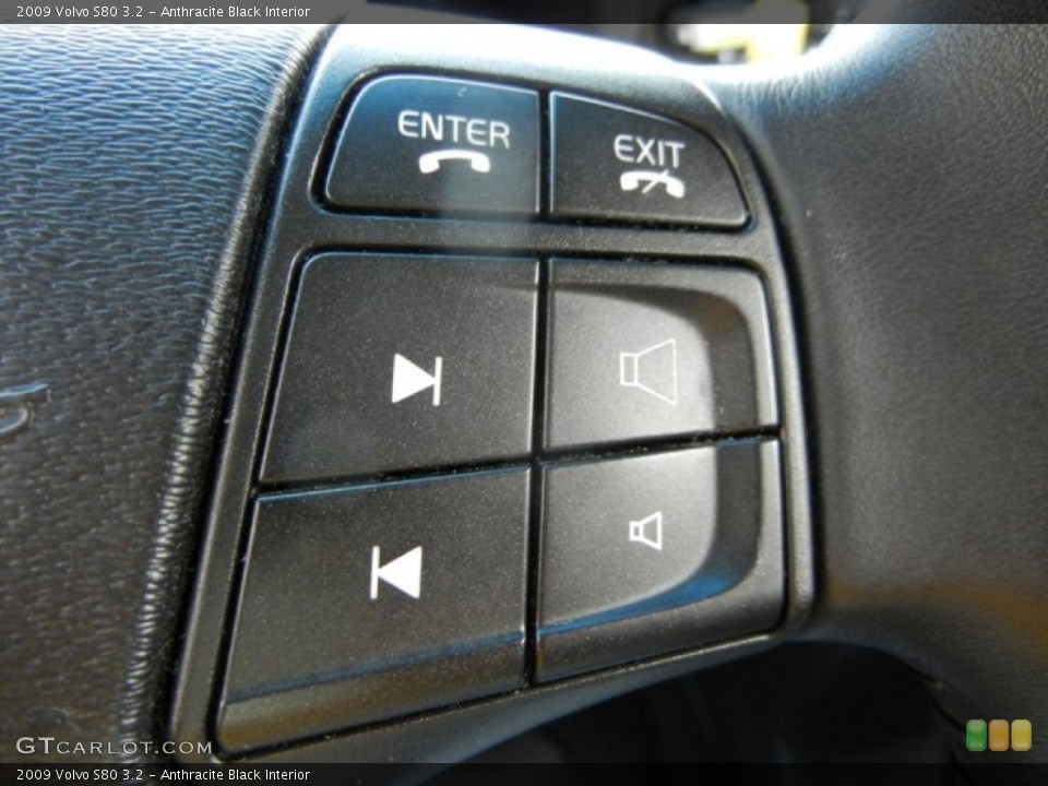 Anthracite Black Interior Controls for the 2009 Volvo S80 3.2 #72373827