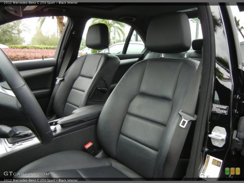 Black Interior Photo for the 2012 Mercedes-Benz C 250 Sport #72376641