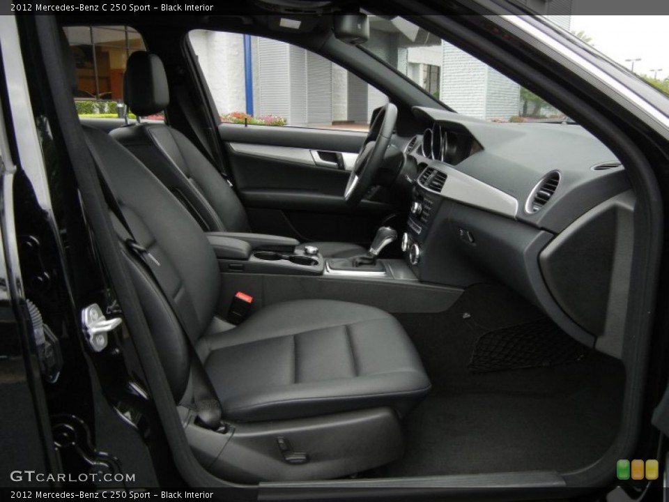 Black Interior Photo for the 2012 Mercedes-Benz C 250 Sport #72376737