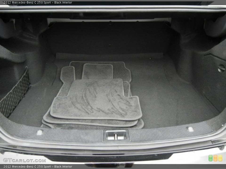 Black Interior Trunk for the 2012 Mercedes-Benz C 250 Sport #72376955