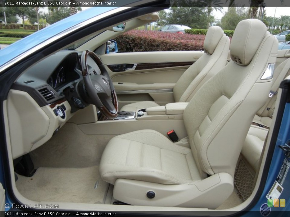 Almond/Mocha 2011 Mercedes-Benz E Interiors