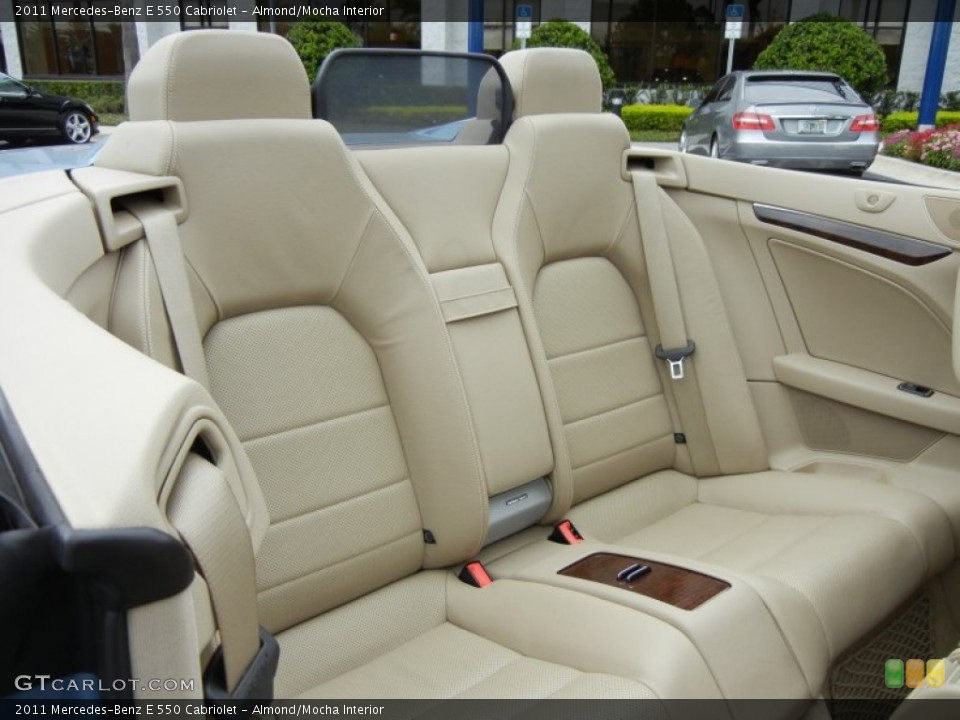 Almond/Mocha Interior Photo for the 2011 Mercedes-Benz E 550 Cabriolet #72377508