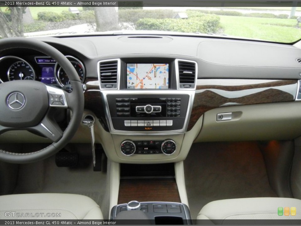 Almond Beige Interior Dashboard for the 2013 Mercedes-Benz GL 450 4Matic #72379925