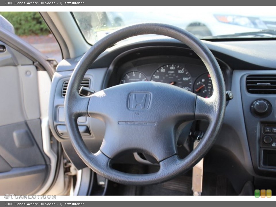 Quartz Interior Steering Wheel for the 2000 Honda Accord DX Sedan #72379998