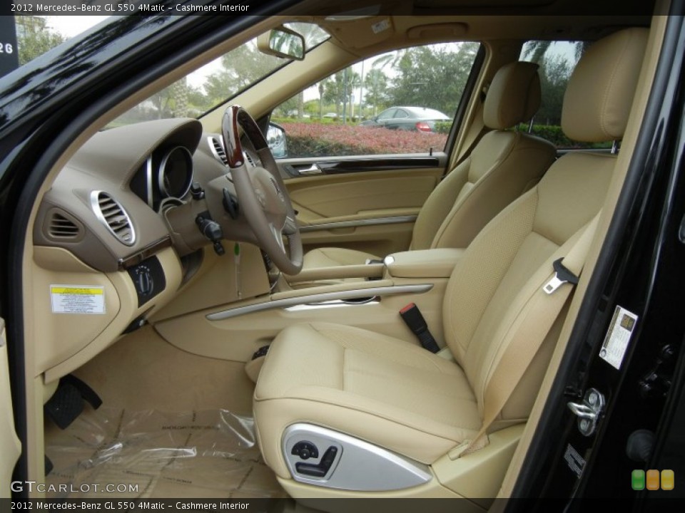 Cashmere Interior Photo for the 2012 Mercedes-Benz GL 550 4Matic #72380183
