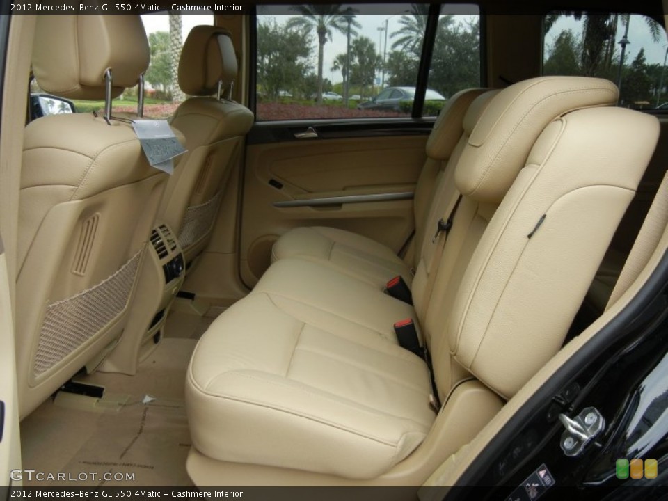Cashmere Interior Photo for the 2012 Mercedes-Benz GL 550 4Matic #72380205