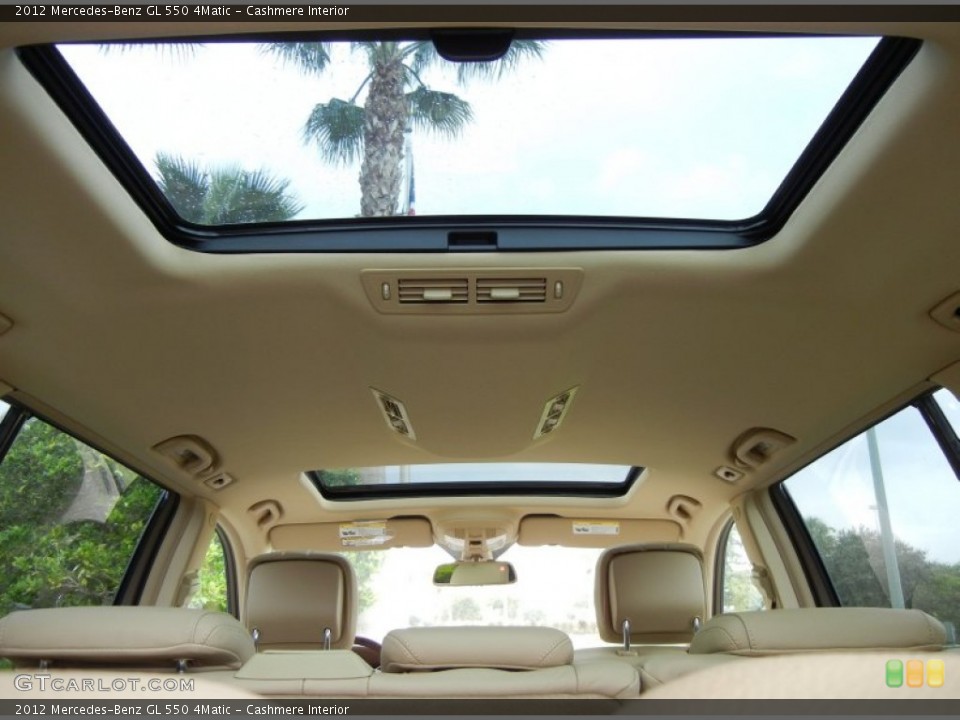 Cashmere Interior Sunroof for the 2012 Mercedes-Benz GL 550 4Matic #72380232