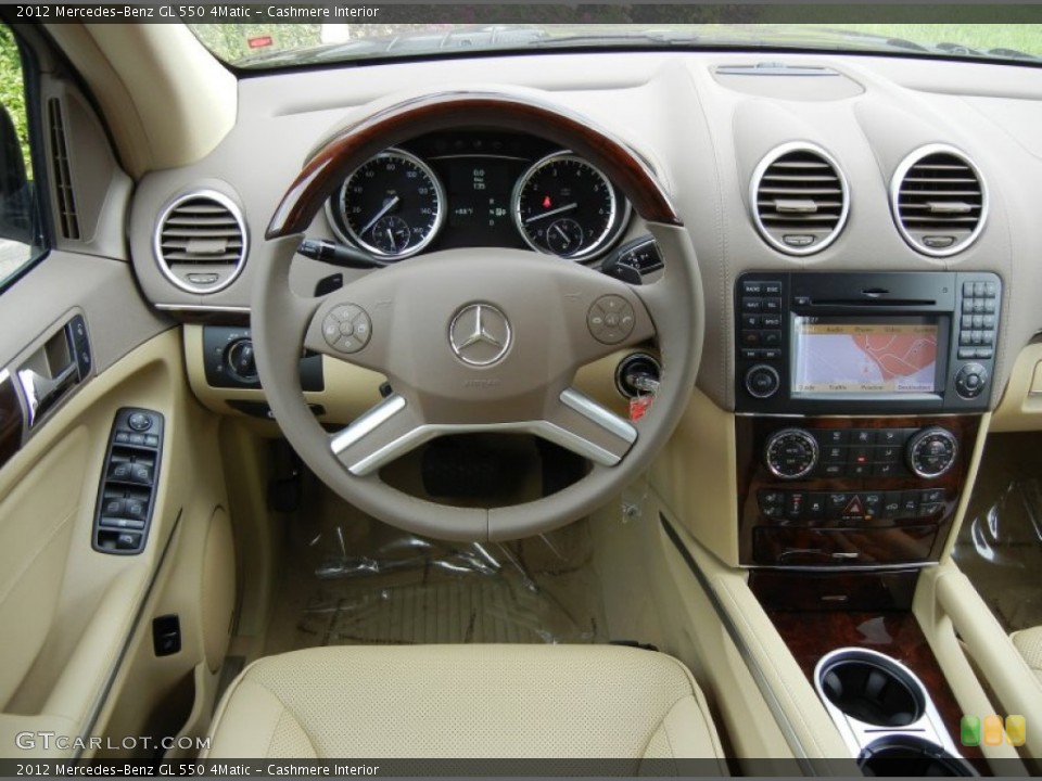 Cashmere Interior Dashboard for the 2012 Mercedes-Benz GL 550 4Matic #72380256