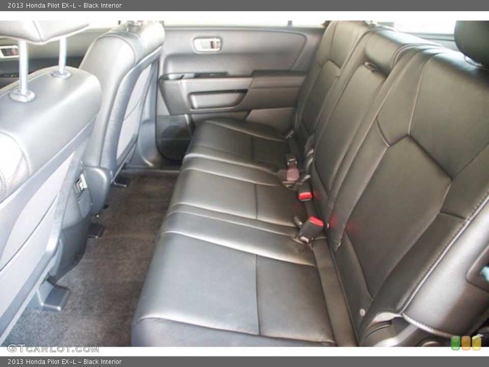 Black Interior Rear Seat for the 2013 Honda Pilot EX-L #72382992