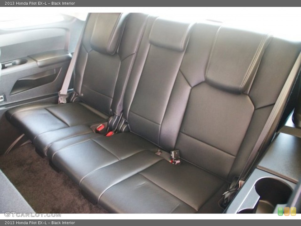 Black Interior Rear Seat for the 2013 Honda Pilot EX-L #72383086