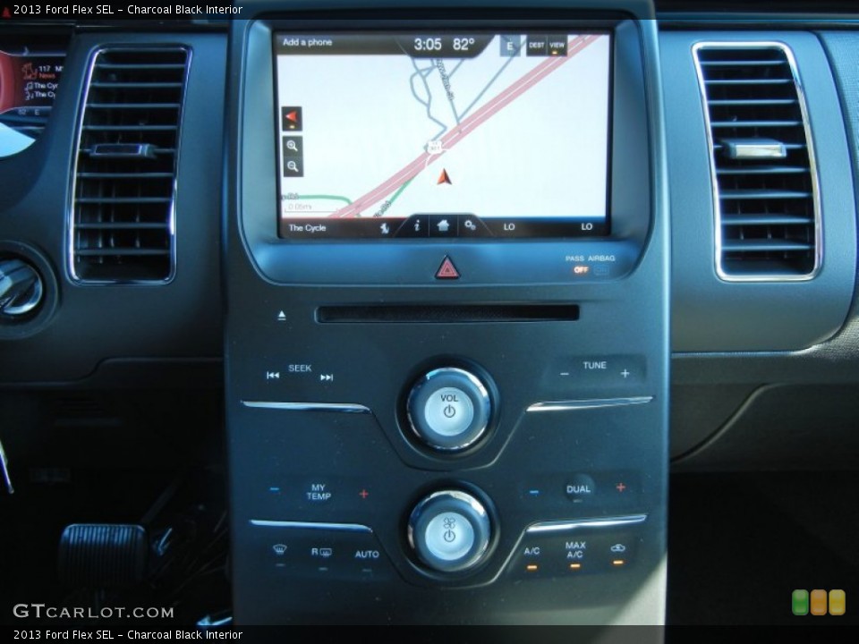 Charcoal Black Interior Navigation for the 2013 Ford Flex SEL #72383400