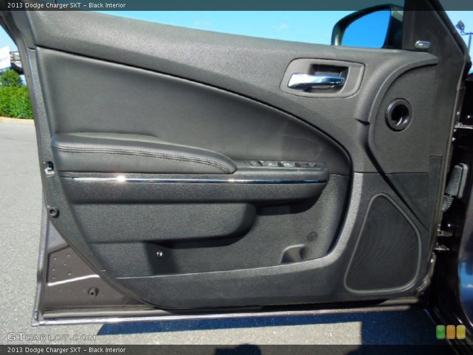 Black Interior Door Panel for the 2013 Dodge Charger SXT #72383685
