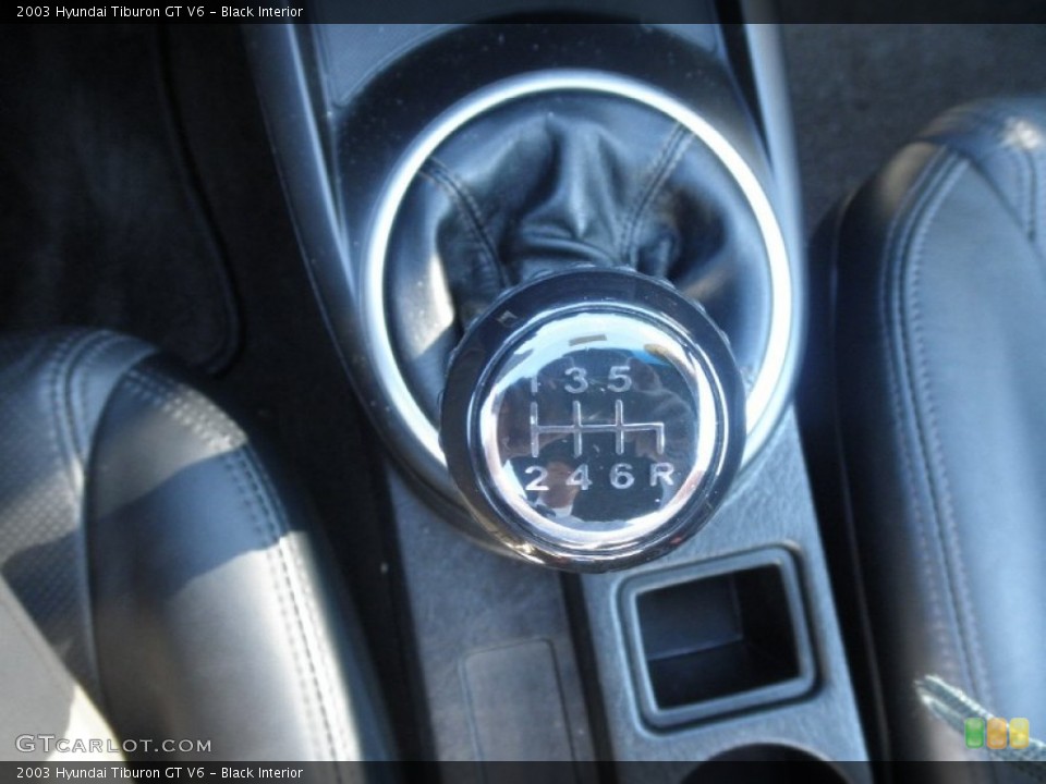 Black Interior Transmission for the 2003 Hyundai Tiburon GT V6 #72384055