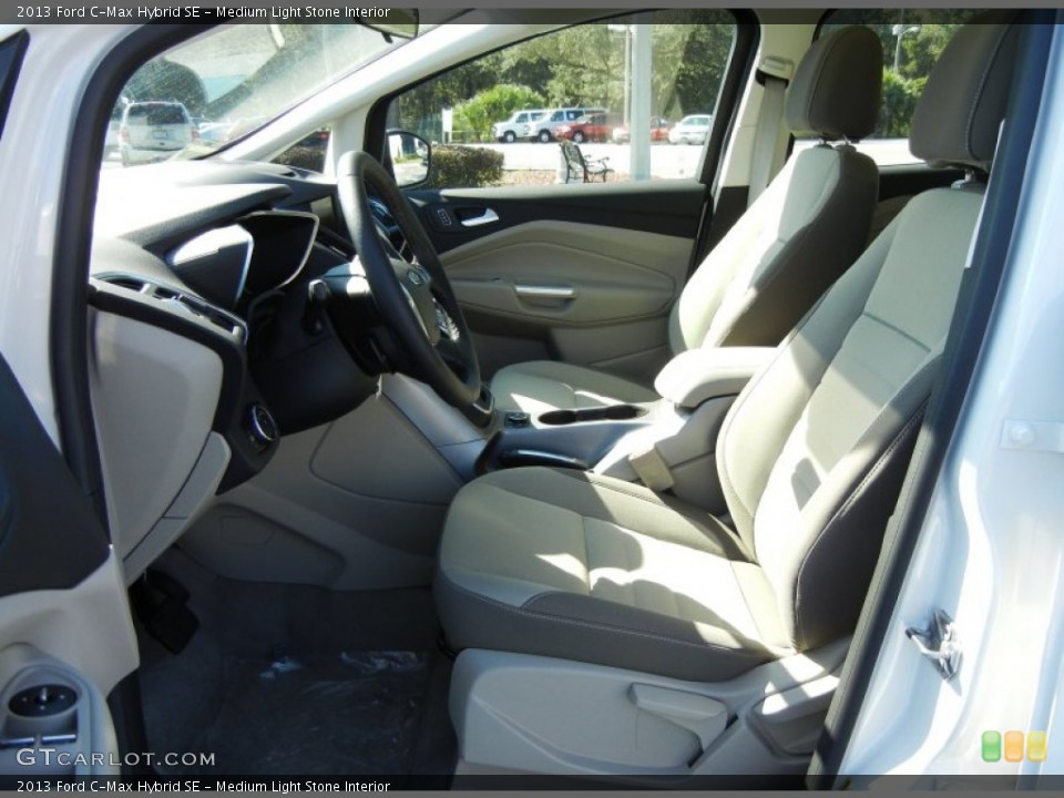 Medium Light Stone Interior Photo for the 2013 Ford C-Max Hybrid SE #72384186
