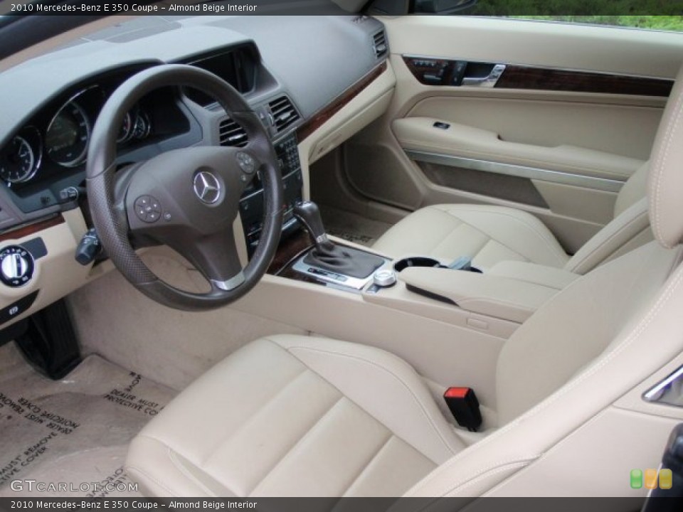 Almond Beige Interior Prime Interior for the 2010 Mercedes-Benz E 350 Coupe #72384243