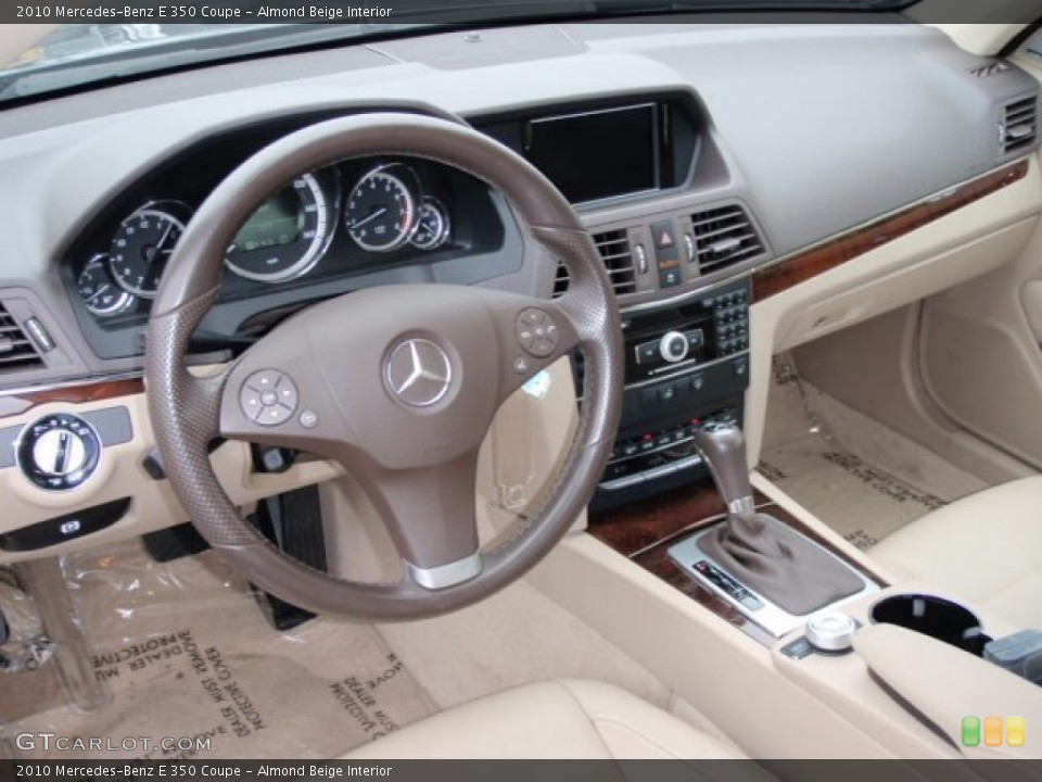 Almond Beige Interior Photo for the 2010 Mercedes-Benz E 350 Coupe #72384267