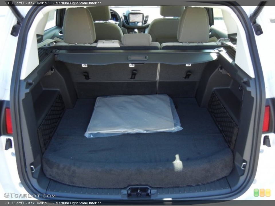 Medium Light Stone Interior Trunk for the 2013 Ford C-Max Hybrid SE #72384333