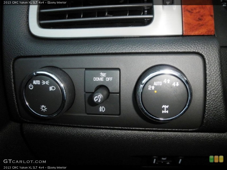 Ebony Interior Controls for the 2013 GMC Yukon XL SLT 4x4 #72386126