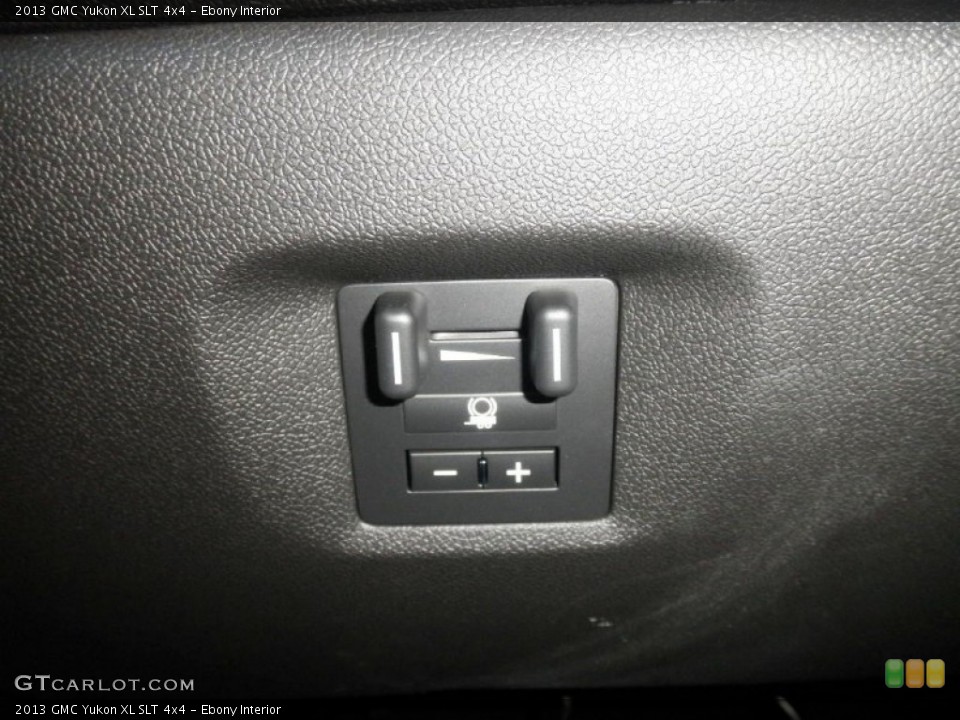 Ebony Interior Controls for the 2013 GMC Yukon XL SLT 4x4 #72386154