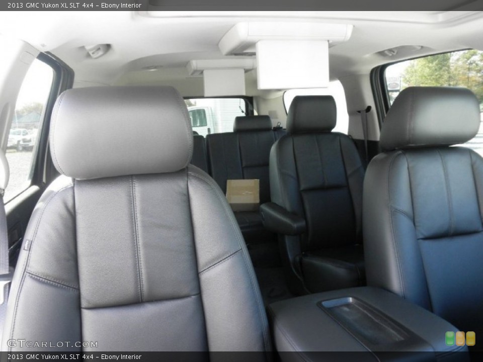 Ebony Interior Rear Seat for the 2013 GMC Yukon XL SLT 4x4 #72386402