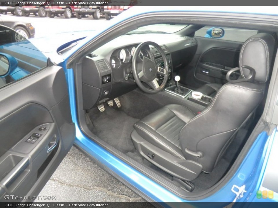 Dark Slate Gray Interior Photo for the 2010 Dodge Challenger R/T Classic #72387039