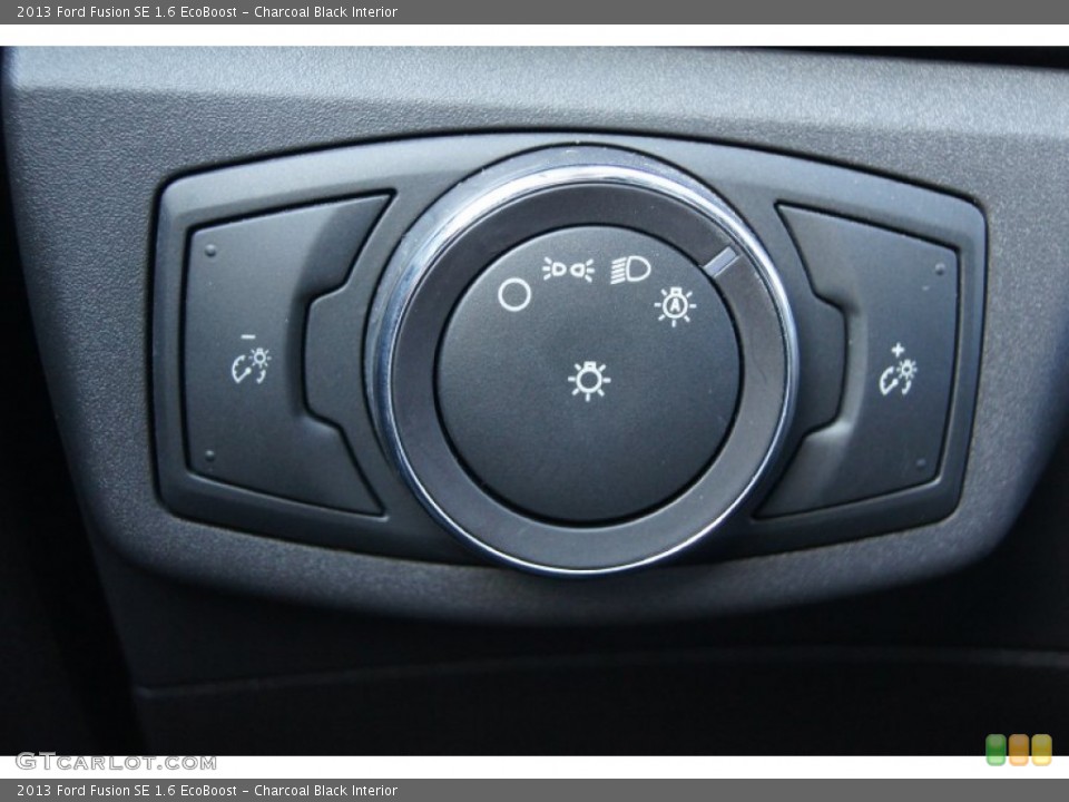 Charcoal Black Interior Controls for the 2013 Ford Fusion SE 1.6 EcoBoost #72393729