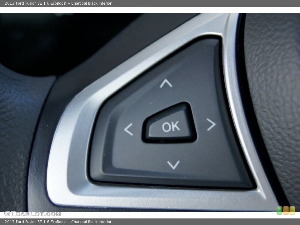 Charcoal Black Interior Controls for the 2013 Ford Fusion SE 1.6 EcoBoost #72393747