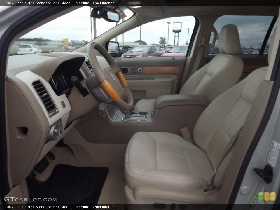 Medium Camel Interior Front Seat for the 2007 Lincoln MKX  #72394998