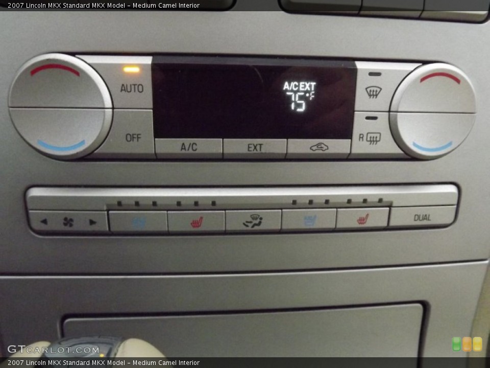 Medium Camel Interior Controls for the 2007 Lincoln MKX  #72395042