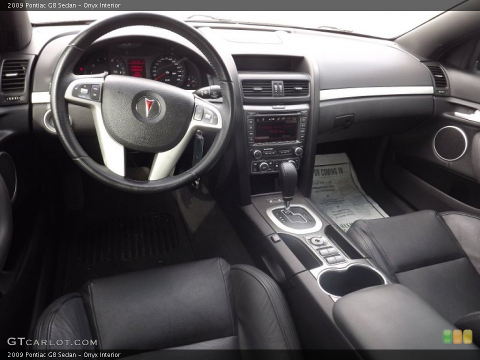 Onyx Interior Prime Interior for the 2009 Pontiac G8 Sedan #72395199