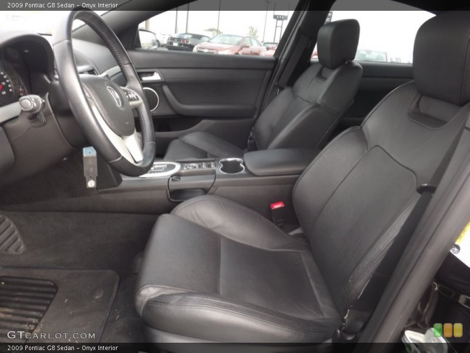 Onyx Interior Photo for the 2009 Pontiac G8 Sedan #72395220