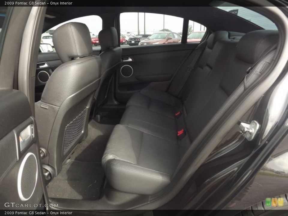 Onyx Interior Photo for the 2009 Pontiac G8 Sedan #72395250